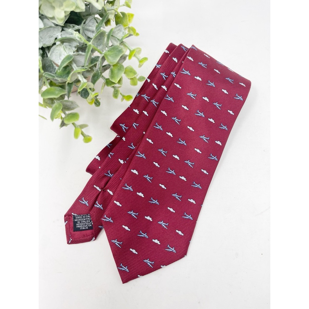 Frangi Made in Italy Silk Tie Plane Print